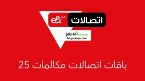 باقات اتصالات مكالمات 25